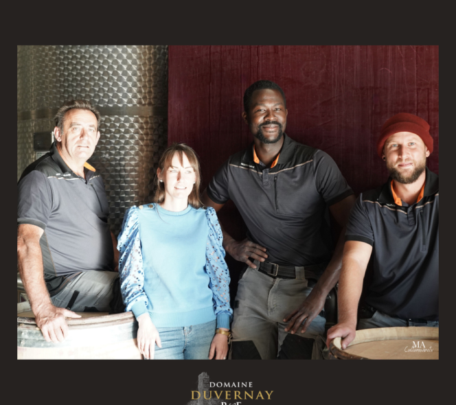 Domaine Duvernay P et F à Mercurey. Domaine familial et convivial