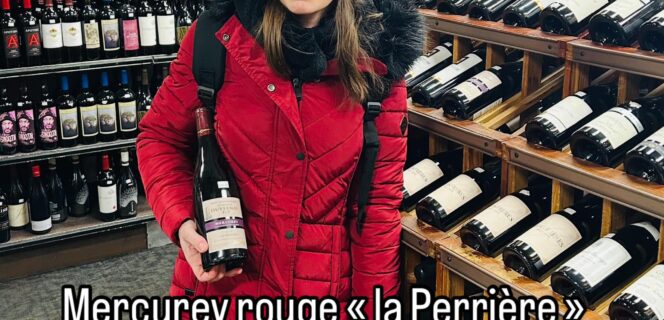 Mercurey Rouge "La Perrière" du Domaine Duvernay P et F à Central Park à New York